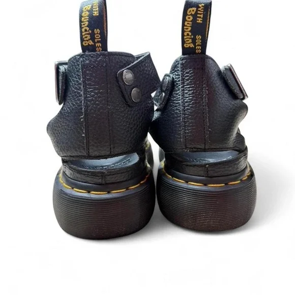 Dr marten Clarissa II sandals - Black Milled Napa Leather - Size 9 - docs - Picture 2 of 7